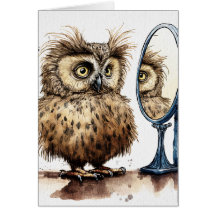 Bad Hair Day Wenskaart