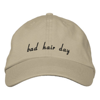 Bad Hair Day - Womens baseball hat Geborduurde Pet