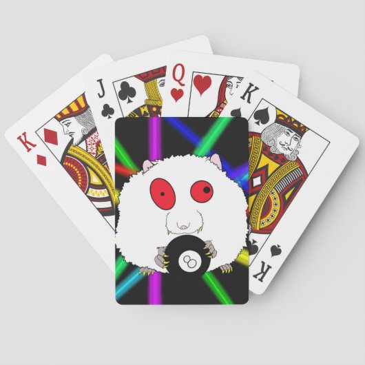 Bad Hamster Society - 8 Ball Pokerkaarten (Achterkant)
