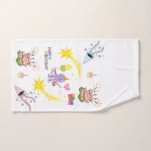 Bad Handdoek Sets, Octopus Happy Birthday Cupcake (Handdoek)