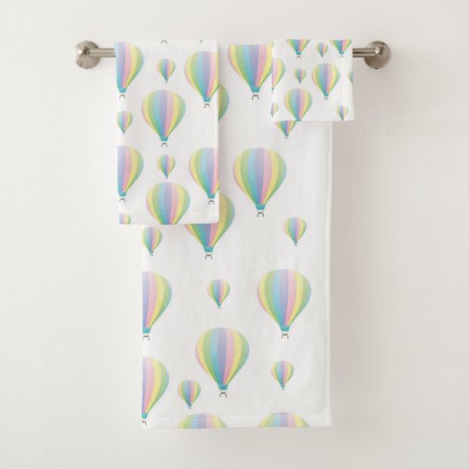 Bad Handdoek Sets Pastel Schermen (Insitu)