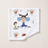 Bad Handdoek Sets Sport (Wasdoekje)