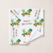 Bad Handdoek Sets, St. Patrick's Day Gelukkig Verj (Wasdoekje)
