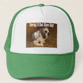 Bad Hare Day Baseball Hat Trucker Pet (Voorkant)