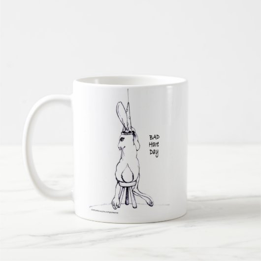 Bad Hare Day Coffee-Mok Koffiemok (Links)