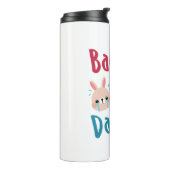 Bad Hare Day Funny Bunny Rabbit Kawaii Pasen Thermosbeker (Gedraaid links)