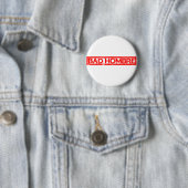 Bad Hombre Stamp Ronde Button 5,7 Cm (In situ)