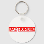 Bad Hombre Stamp Sleutelhanger (Achterkant)