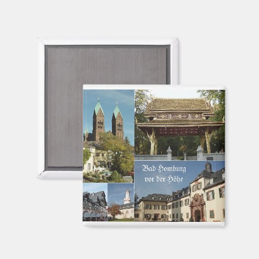 Bad Homburg Magneet (Voorkant / Achterkant)