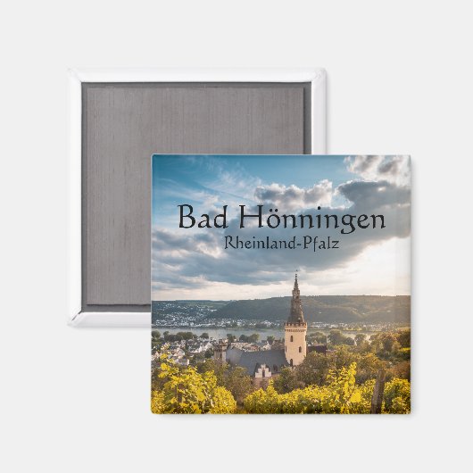Bad Hönningen Duitsland Magneet (Voorkant / Achterkant)