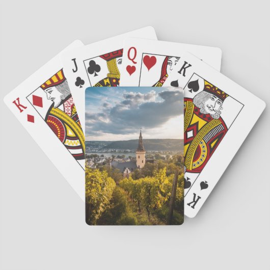 Bad Hönningen Duitsland Pokerkaarten (Achterkant)