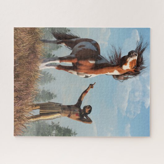 Bad Horse Legpuzzel (Horizontaal)