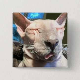 Bad Ice Cube Vierkante Button 5,1 Cm