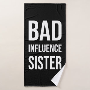 Bad Influence zuster Badhanddoek