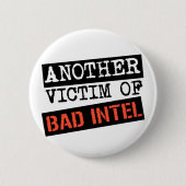 BAD INTEL Button (Voorkant)