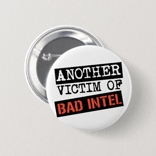 BAD INTEL Button (Voorkant /achterkant)