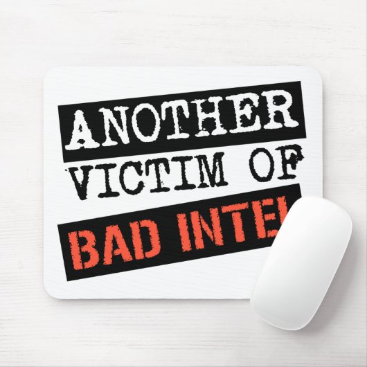 BAD INTEL Mousepad Muismat (Met muis)