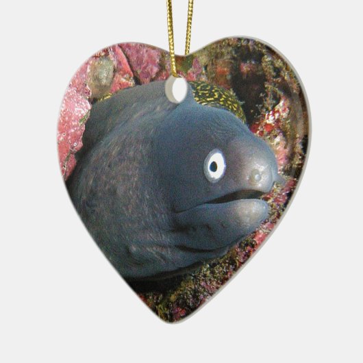 Bad Joke Eel Keramisch Ornament (Links)