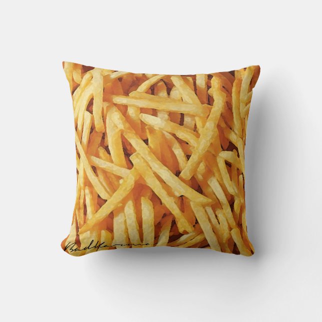 BAD KARMA DESIGN French Fry Pillow Kussen (Voorkant)