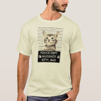 BAD KAT MUGSHOT T-SHIRT