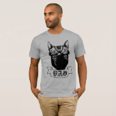 BAD katten t-shirt (Voorkant volledig)