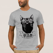 BAD katten t-shirt (Voorkant)