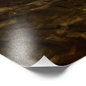 Bad Lands National Park South Dakota Abstract Foto Afdruk (Hoek)