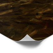 Bad Lands National Park South Dakota Abstract Poster (Hoek)