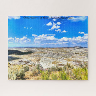 Bad Lands New Mexico.Kerstgroet Jigzaag P Legpuzzel