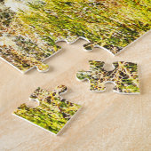 Bad Lands New Mexico.Kerstgroet Jigzaag P Legpuzzel (Zijkant)