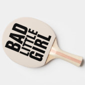BAD LITTLE MEISJES PINGPONG PADDLE TAFELTENNISBATJE (Zijkant)