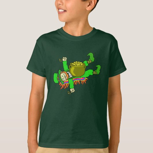 Bad Luck Leprechaun Funny Saint Patricks Day T-shirt (Voorkant)