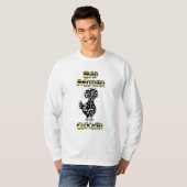 Bad Moeder Clucker | Funny Chicken T-shirt (Voorkant volledig)