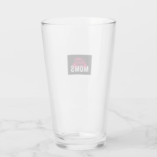 BAD MOMS Drink Glass Glas (Achterkant)