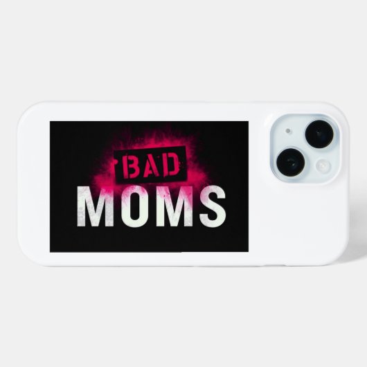BAD MOMS iPhone 15 Cover (Achterkant (horizontaal))