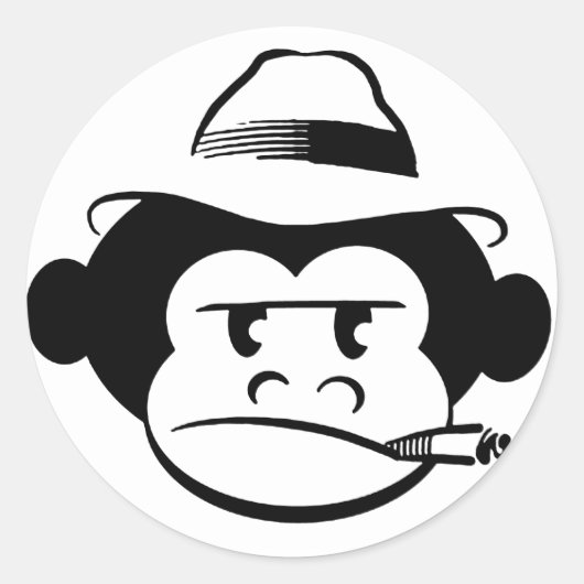 Bad Monkey sticker (Voorkant)