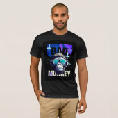 Bad Monkey Sunglasses Streetwear Graphic T-shirt (Voorkant volledig)