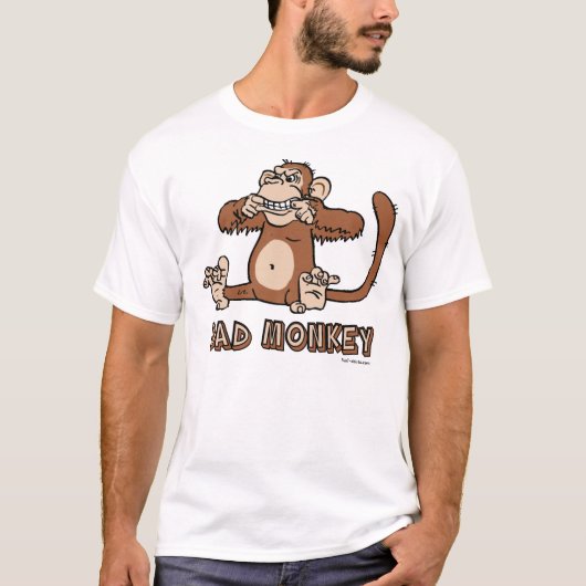 Bad Monkey t-shirt (Voorkant)