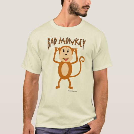 Bad Monkey T-shirt (Voorkant)