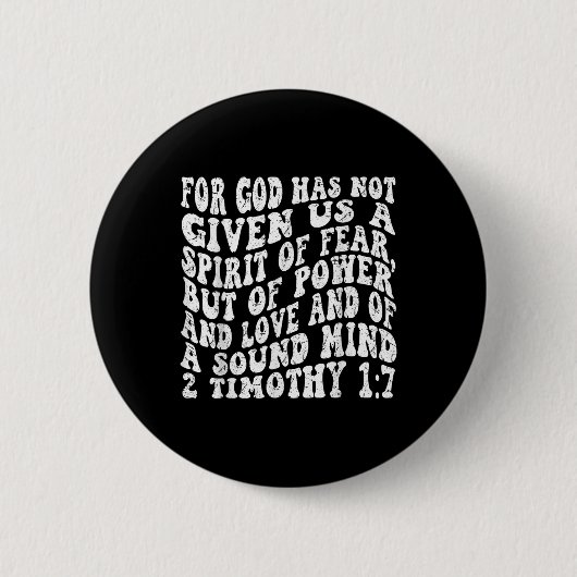 Bad Monkey T-Shirt Ronde Button 5,7 Cm (Voorkant)