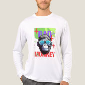 BAD MONKEY! 🐵💥 Tri-Blend SHIRT (Voorkant volledig)