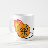 Bad Mood Basketball Coach Koffiemok (Voorkant links)