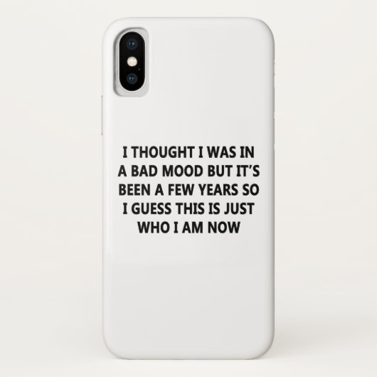 Bad Mood Case-Mate iPhone Case (Achterkant)