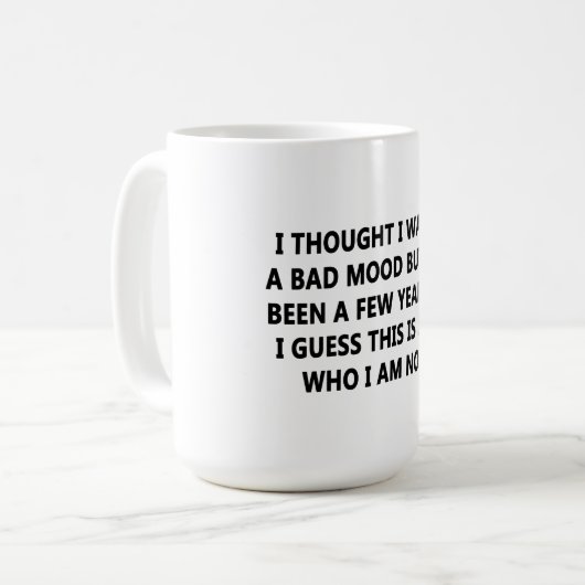 Bad Mood Koffiemok (Voorkant links)