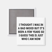 Bad Mood Magneet (Voorkant / Achterkant)