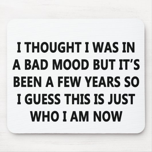 Bad Mood Muismat (Voorkant)