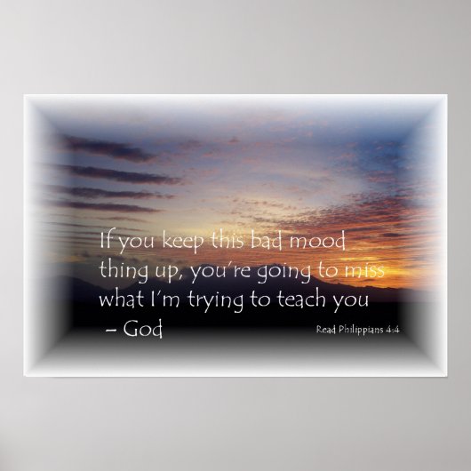 Bad Mood Poster (Voorkant)