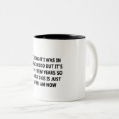 Bad Mood Tweekleurige Koffiemok (Voorkant rechts)