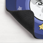Bad Moon en Stars Rising Mousepad Muismat (Hoek)
