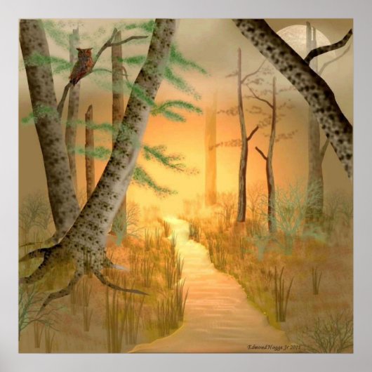 Bad Moon Rising Print (Voorkant)